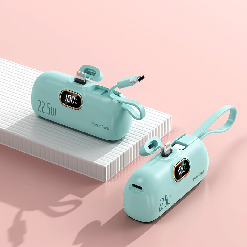 Portable power bank with fast charging technology and digital display Kalsten