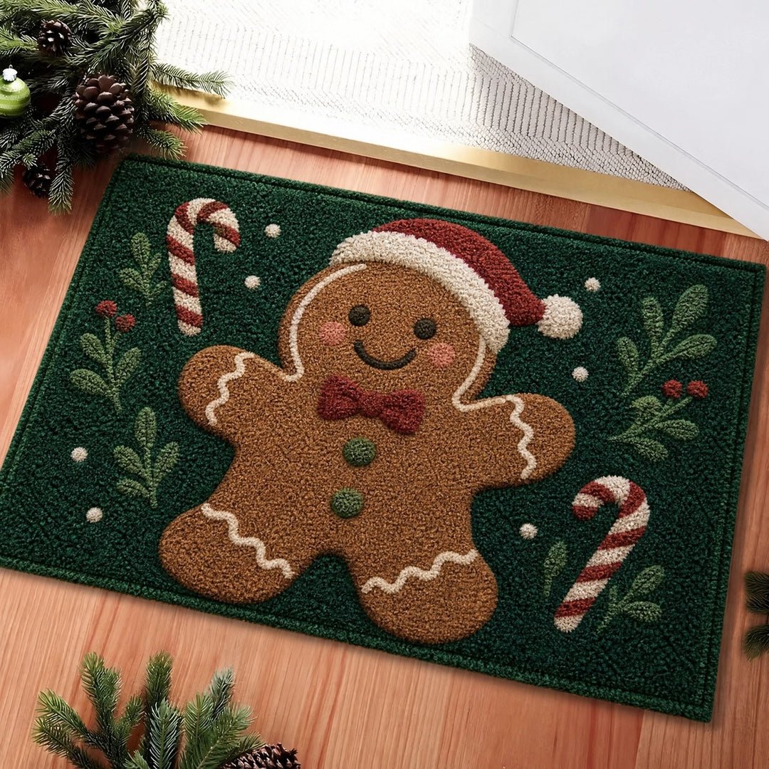 Festive Christmas Character Doormat Kalsten