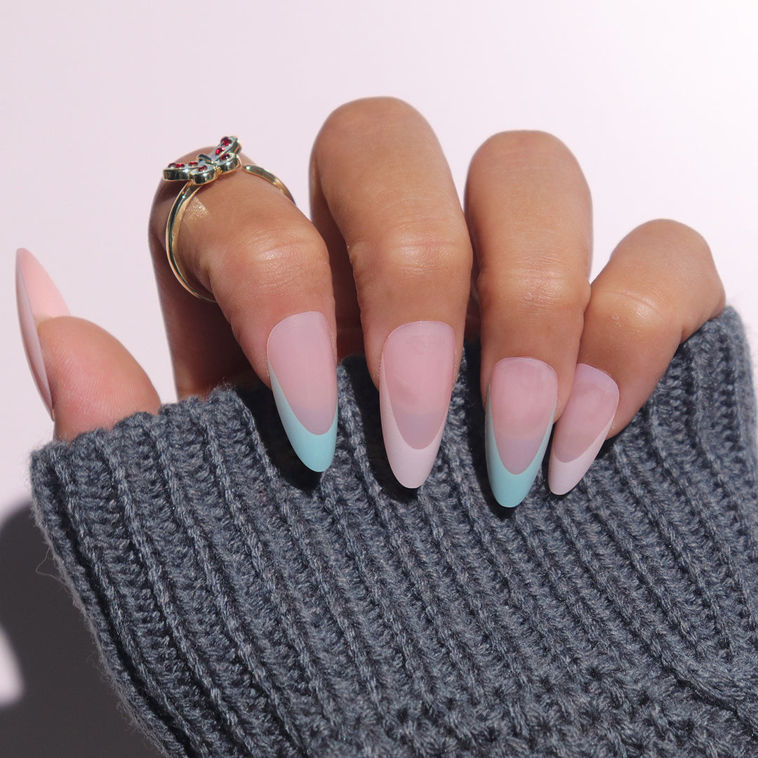 Artistic Gradient Stiletto Press-On Nails Kalsten