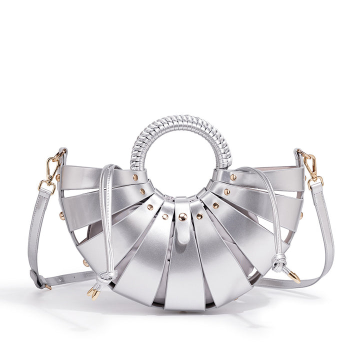Elegant Fan-Shaped Handbag Kalsten