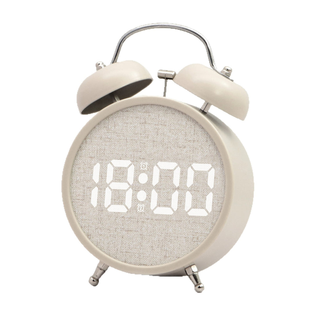 Digital Alarm Clock in Modern Design with Large LED Display Kalsten
