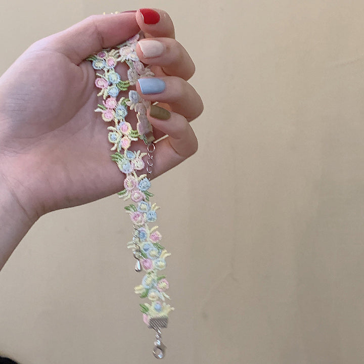 Floral Choker Necklace Kalsten