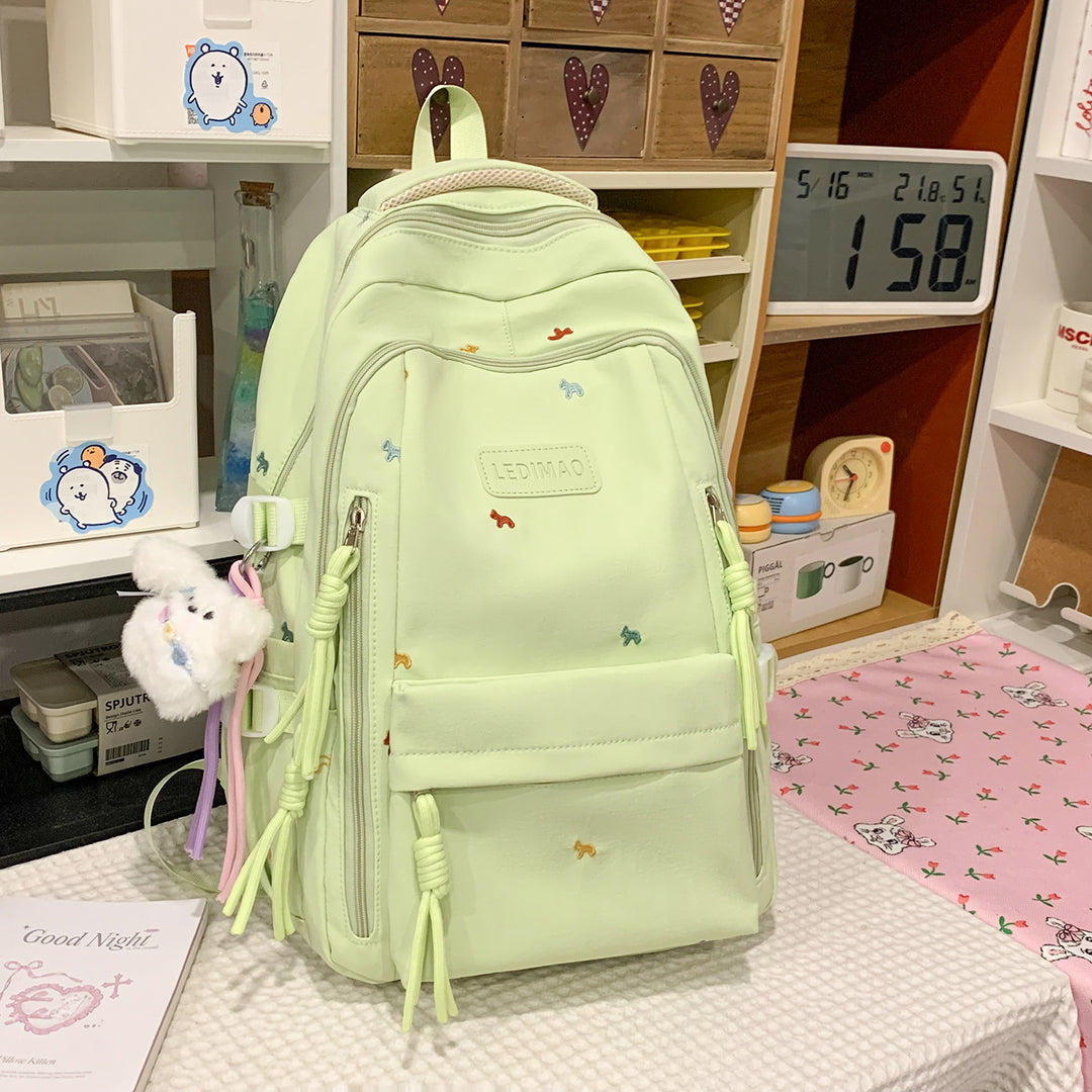 Cute Character-Embellished Backpack Kalsten 1791206030