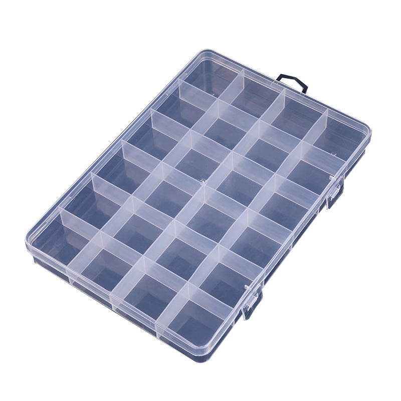 Multi-Compartment Clear Organizer Storage Box Kalsten