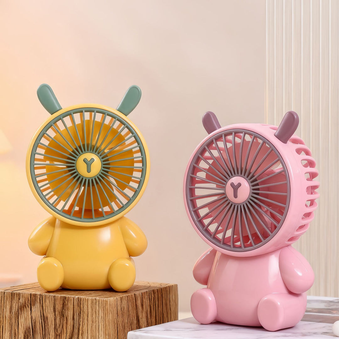 Women Portable Table Fan with Animal Design Kalsten