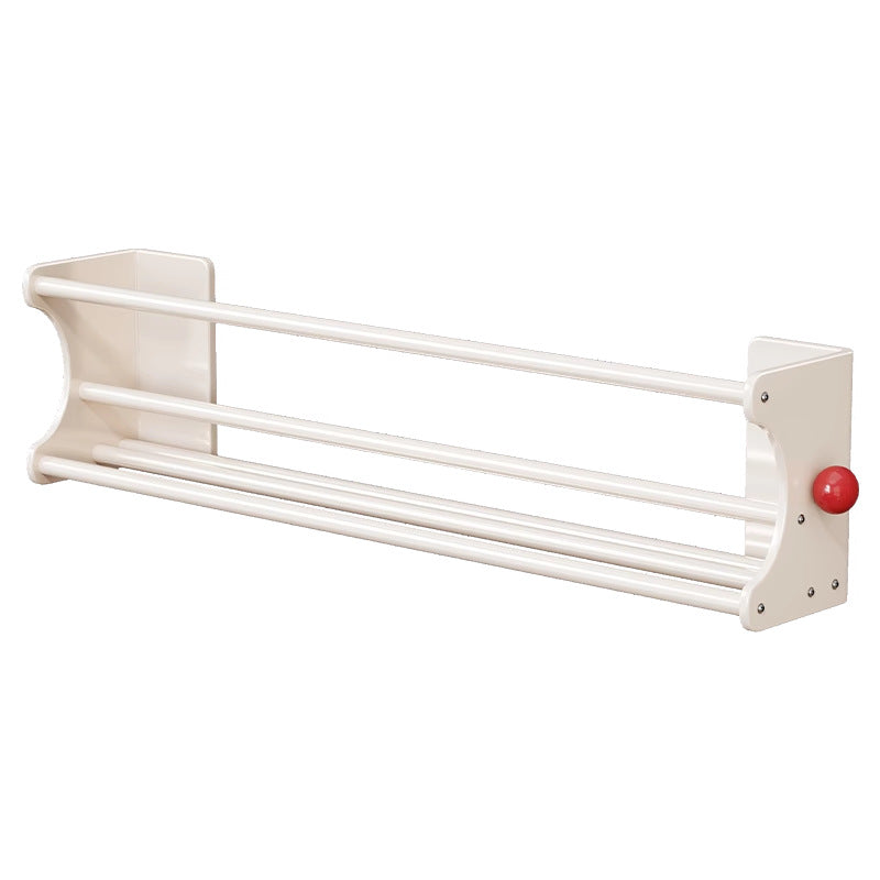 Wall-Mounted Space-Saving Door Shoe and Slipper Organizer Rack