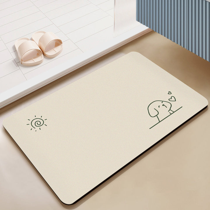 Artistic Minimalist Area Mat Kalsten
