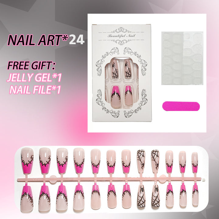 Gothic Press-On Nail Art Set