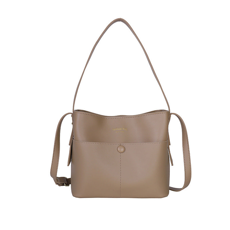 Minimalist Leather Shoulder Bag