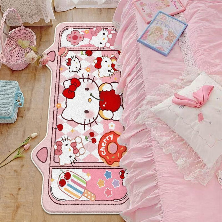 Cartoon Character Plush Area Rug