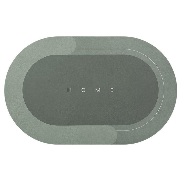 Large Rectangular Anti-Slip Silicone Placemat With Heat-Resistant Surface And Raised Edge Splash Guard