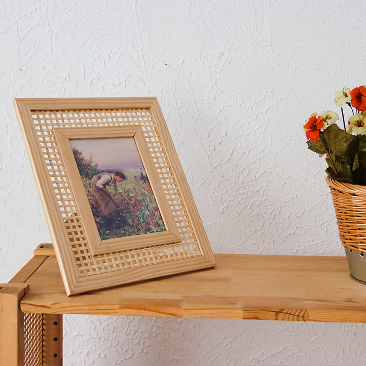 Artful Rattan Picture Frame Kalsten