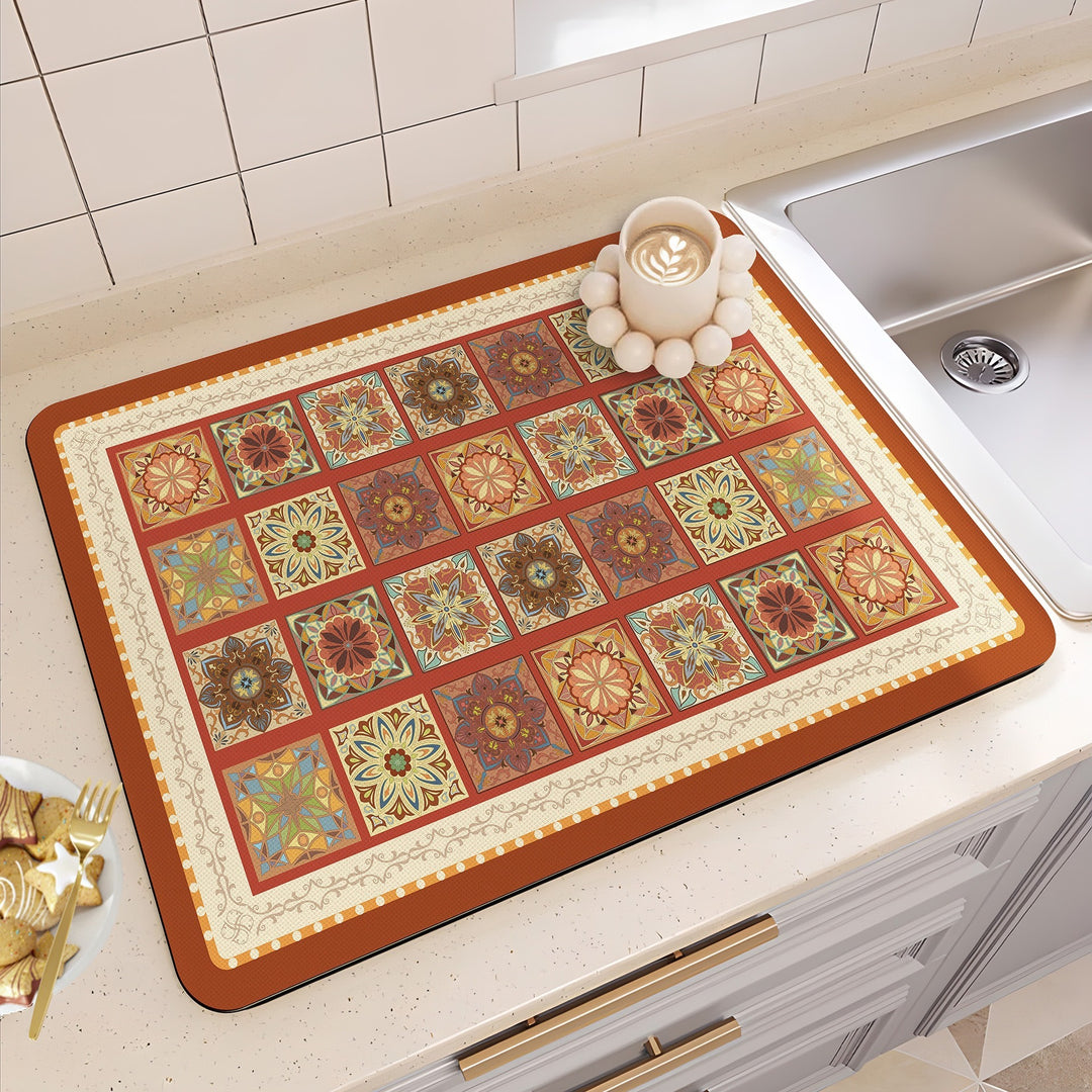 Decorative Kitchen Comfort Mat