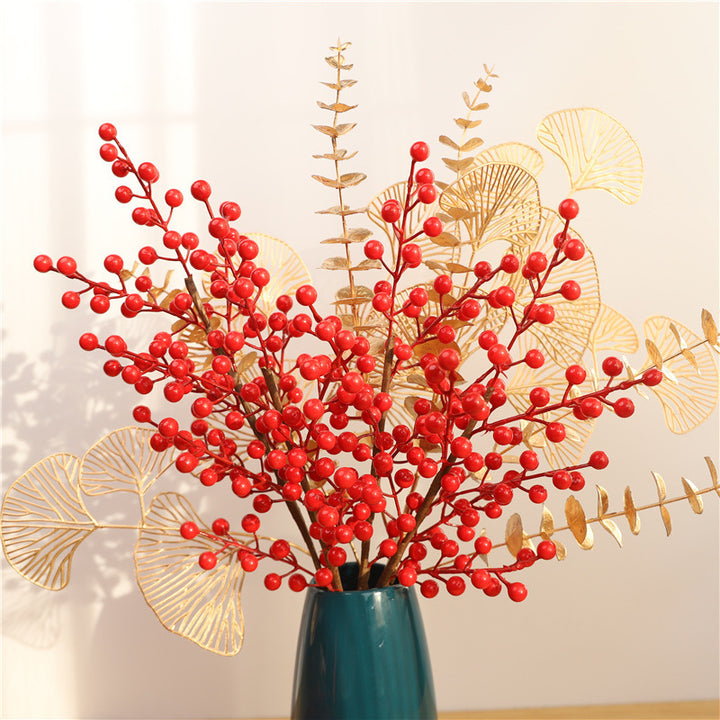 Decorative Faux Berry Stem
