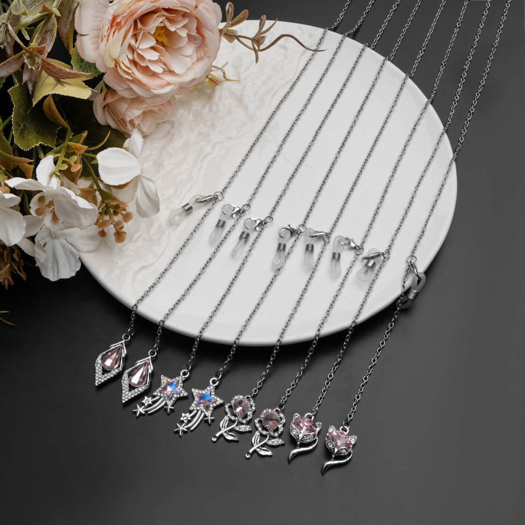 Floral Charm Eyewear Chain Kalsten