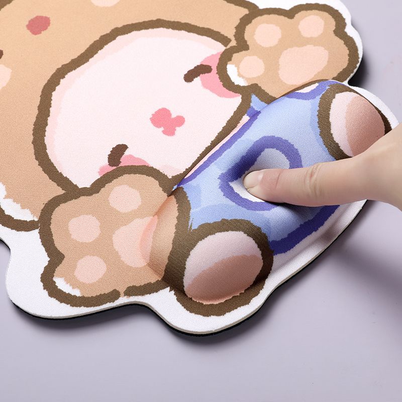 Cartoon-Themed Ergonomic Wrist Support Pad