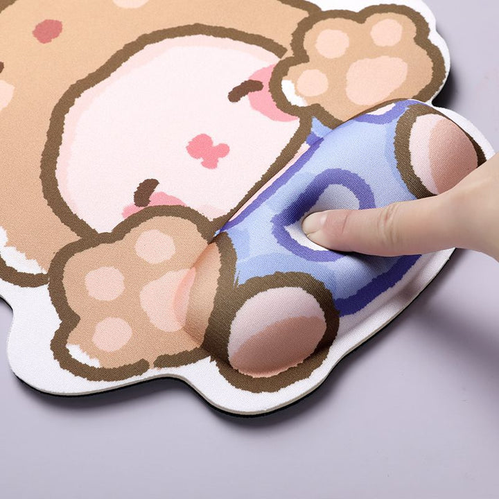 Cartoon-Themed Ergonomic Wrist Support Pad