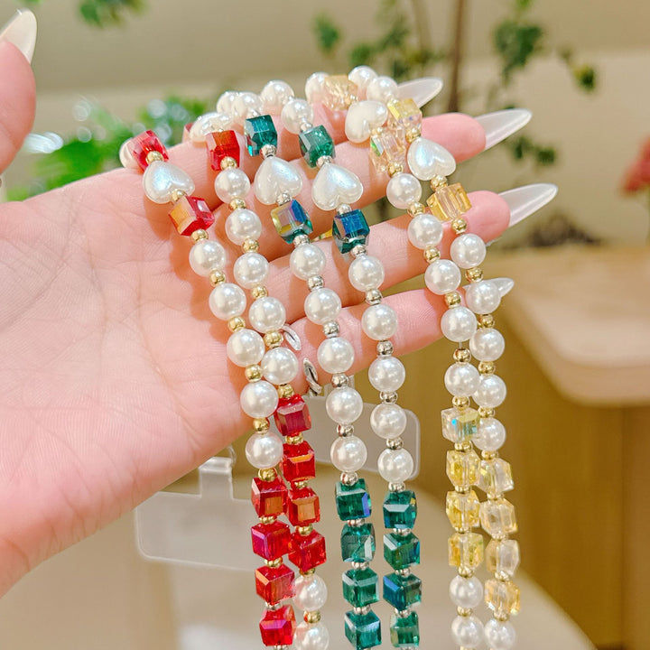 Pearl and Gemstone Eyewear Lanyard Kalsten