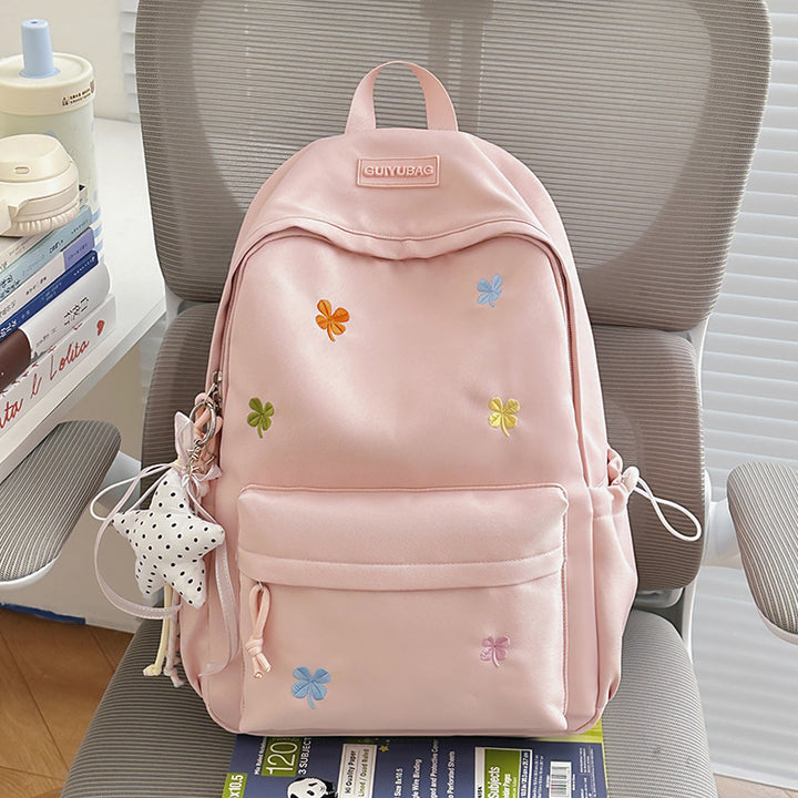 Floral Embroidered Casual Backpack Kalsten 1791205343