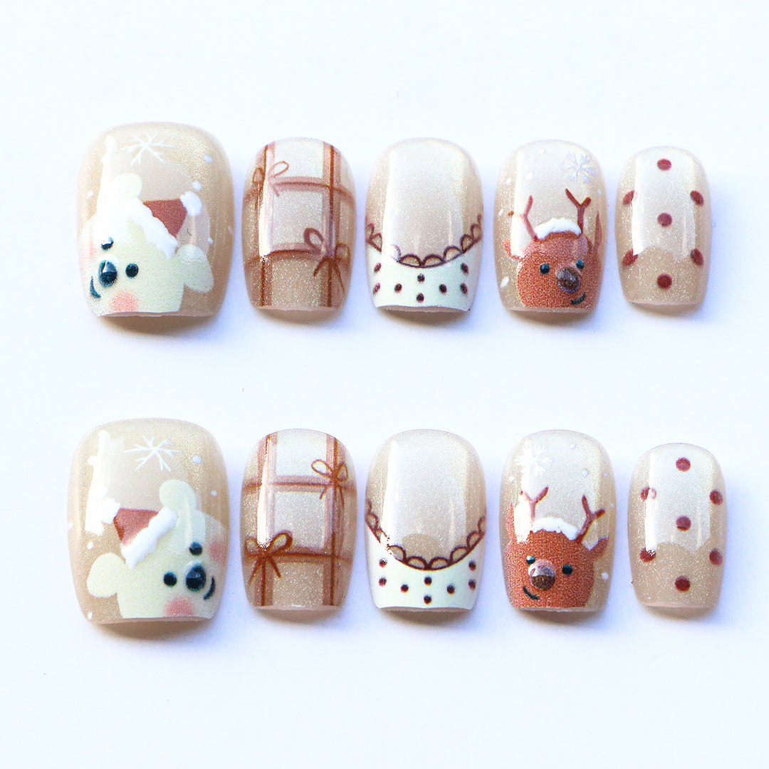 Festive Themed Nail Art Design Set