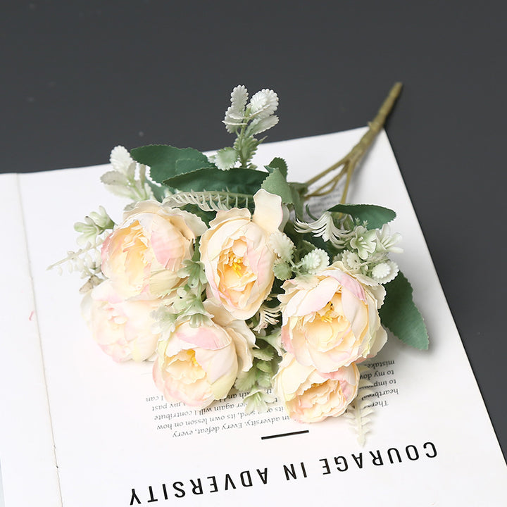 Lifelike Artificial Peony Bouquet