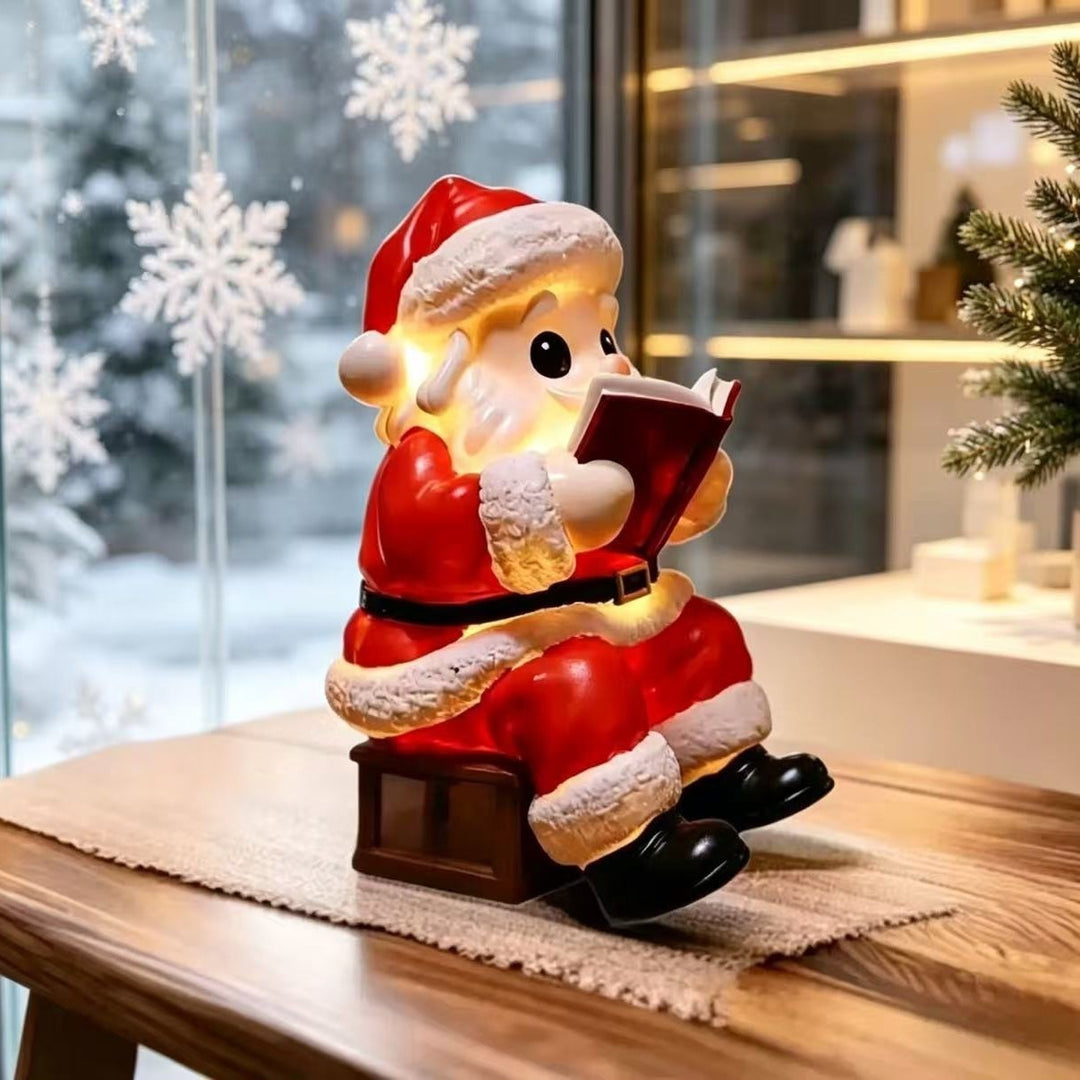 Decorative Santa Reading Lamp Kalsten