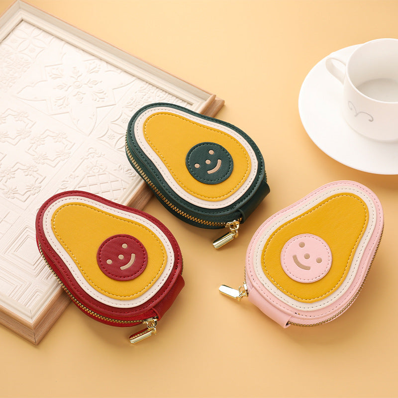 Cute Avocado-Shaped Coin Purse Kalsten