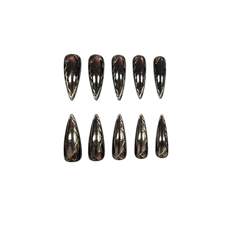 Elegant Stiletto Nail Extensions Kalsten