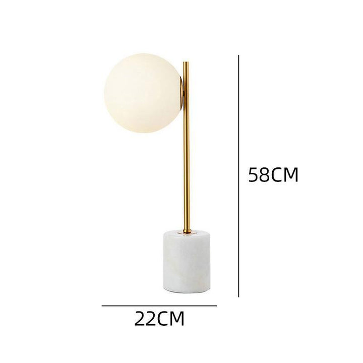 Elegant Marble Base Table Lamp
