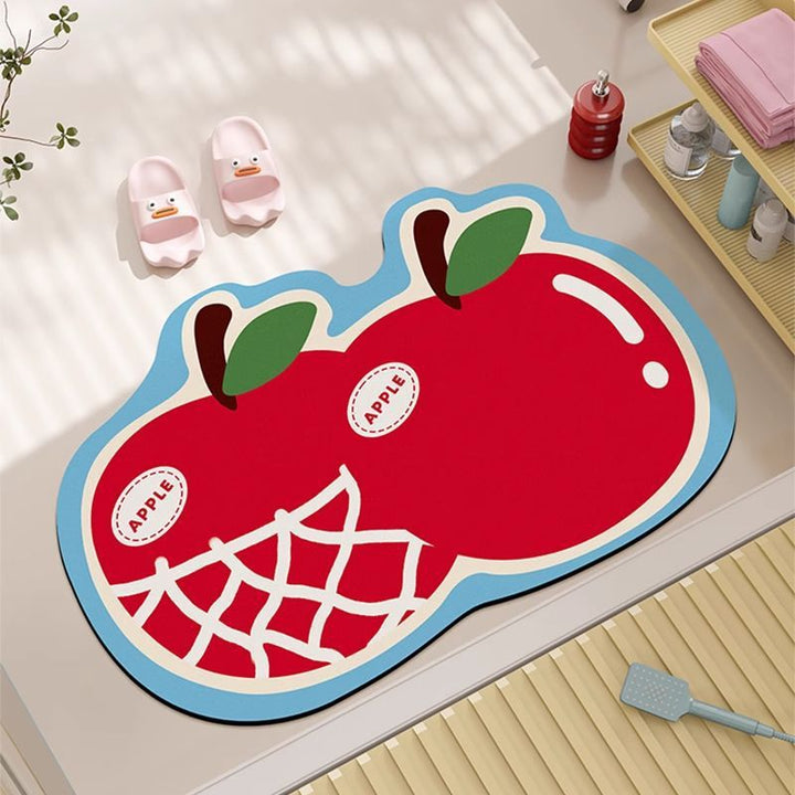 Playful Fruit-Shaped Kalsten Bath Mat