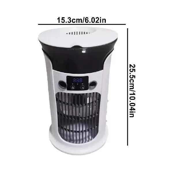 Unisex one size compact portable tower fan with digital display mosquito trap USB powered Kalsten
