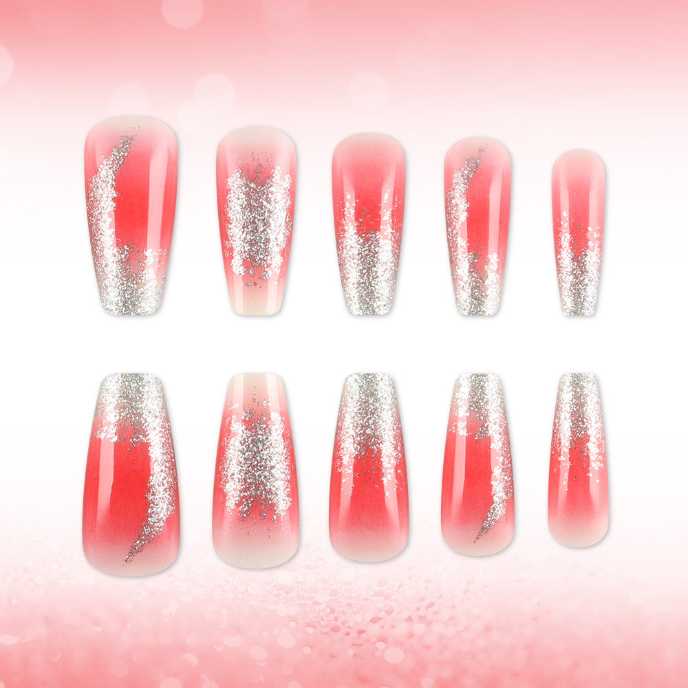 Glitter Ombre Press-On Nails Kalsten