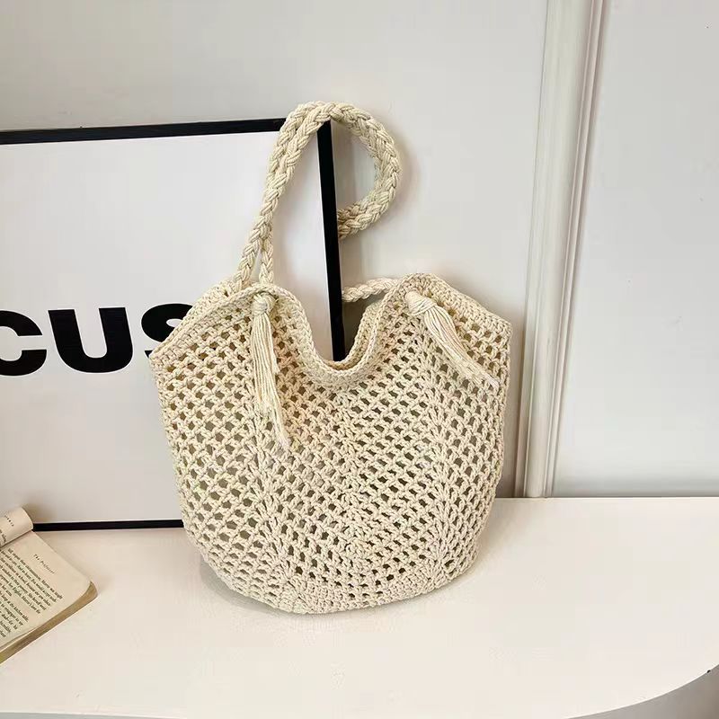 Generous macramé tote bag Kalsten