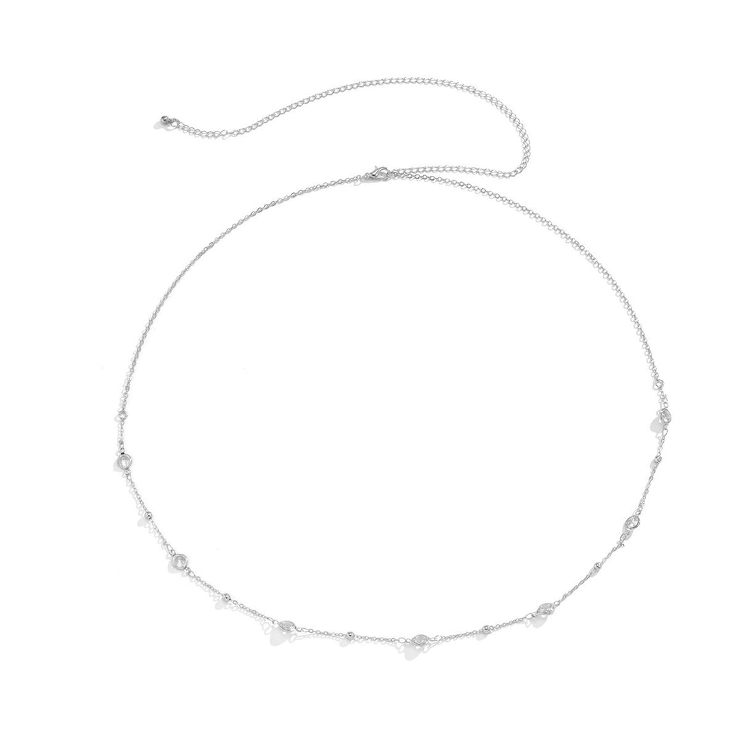 Delicate Beaded Chain Necklace Kalsten