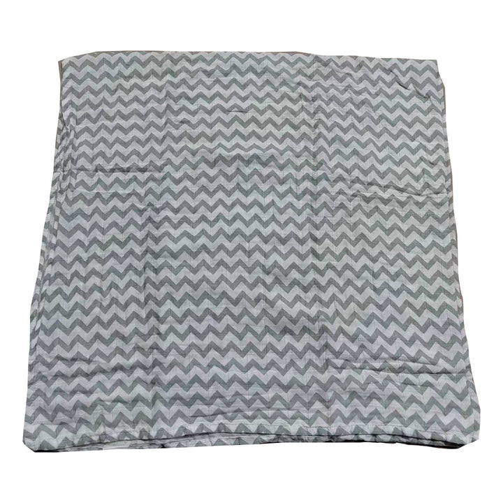 Cotton Muslin Baby Blanket with Heart Pattern kalsten