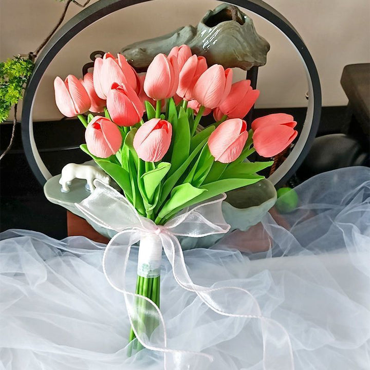 Artificial Tulip Bouquet