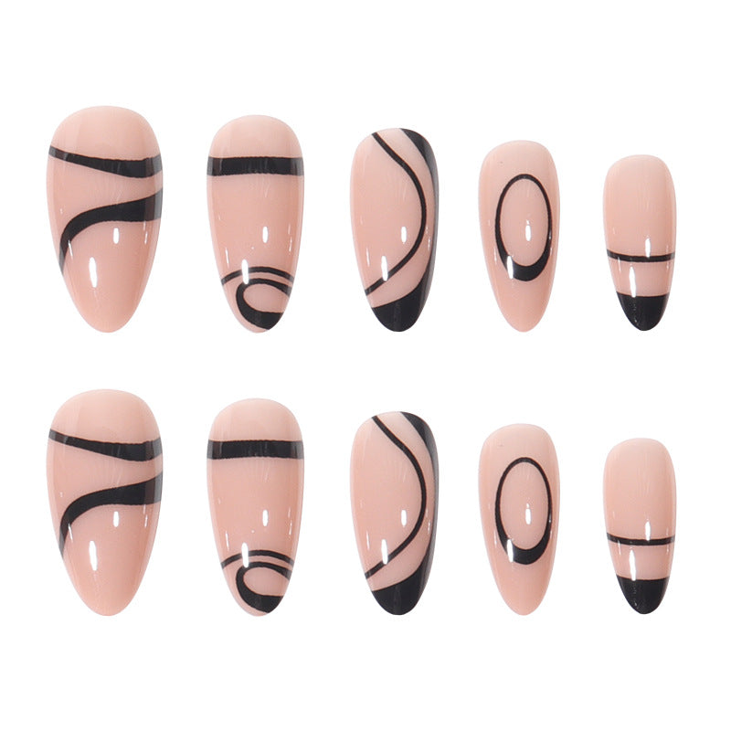 Artistic Stiletto Press-On Nail Set Kalsten