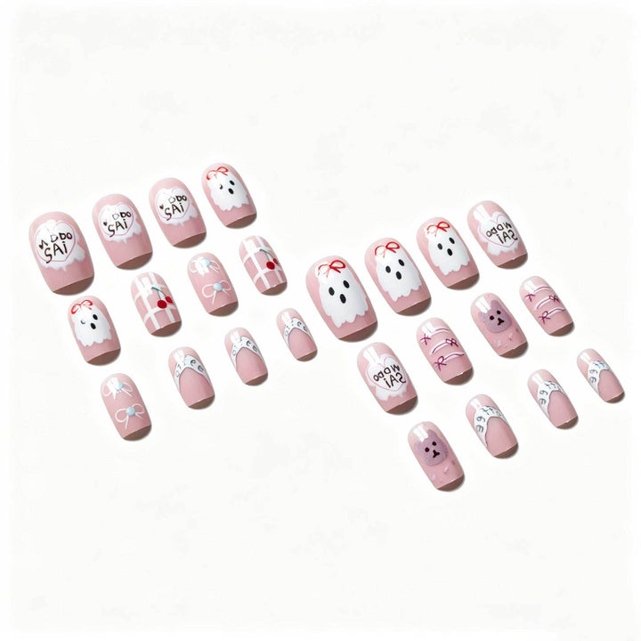 Whimsical Character Nail Art