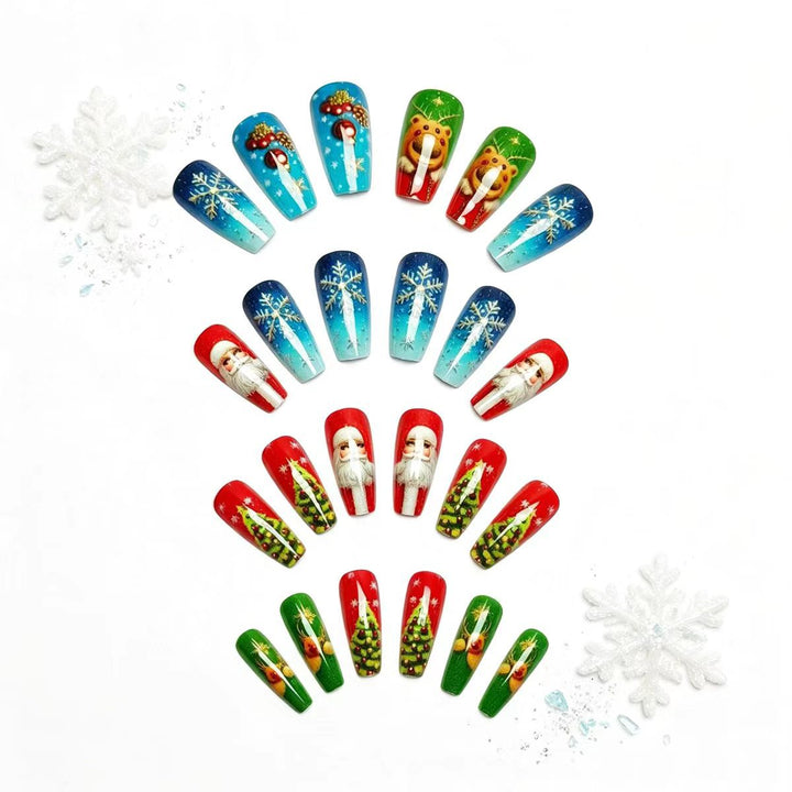 Festive Winter-Themed Nail Art Kalsten 1788155576