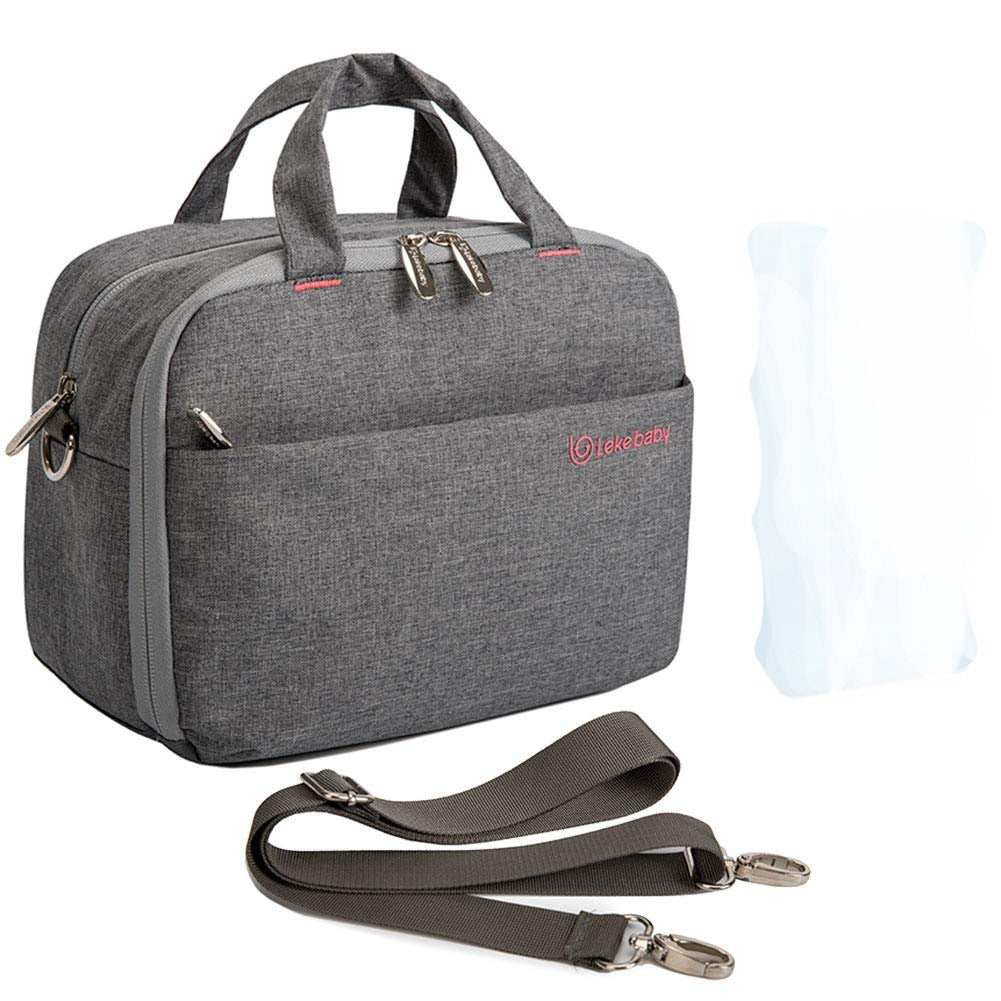 Unisex cooler bag with two opening types and insulating interior Kalsten