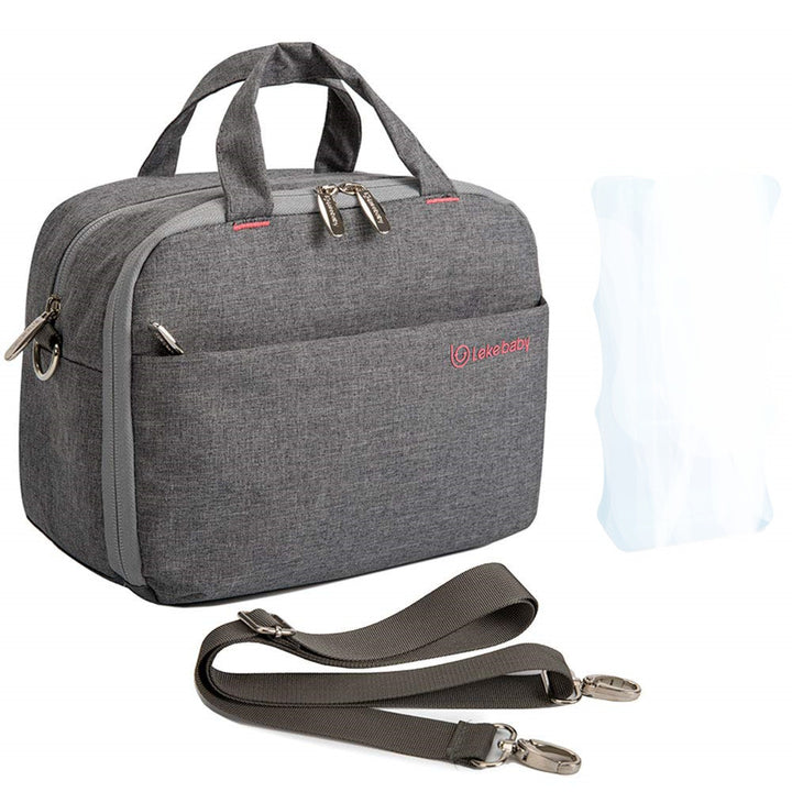 Unisex cooler bag with two opening types and insulating interior Kalsten