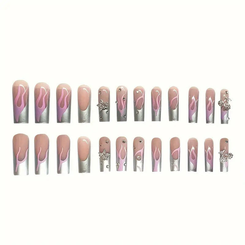 Artistic Acrylic Nail Design Kalsten