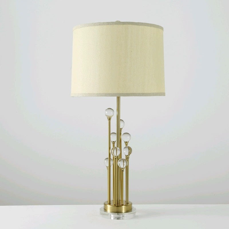 Elegant Table Lamp with Unique Sculptural Base
