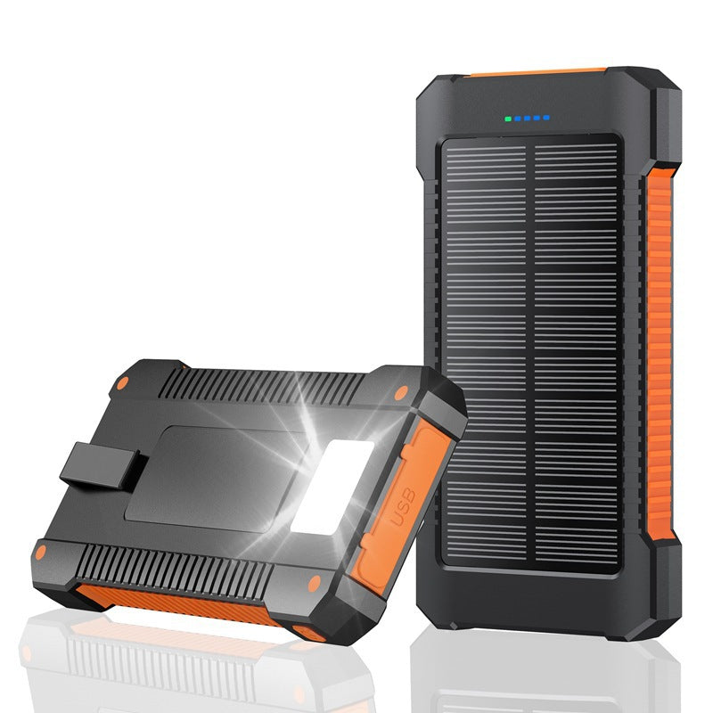 Robust Solar Power Bank with Integrated LED Light Kalsten