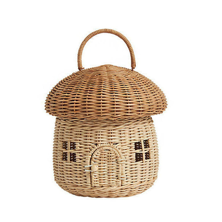 Playful storage basket in house design Kalsten
