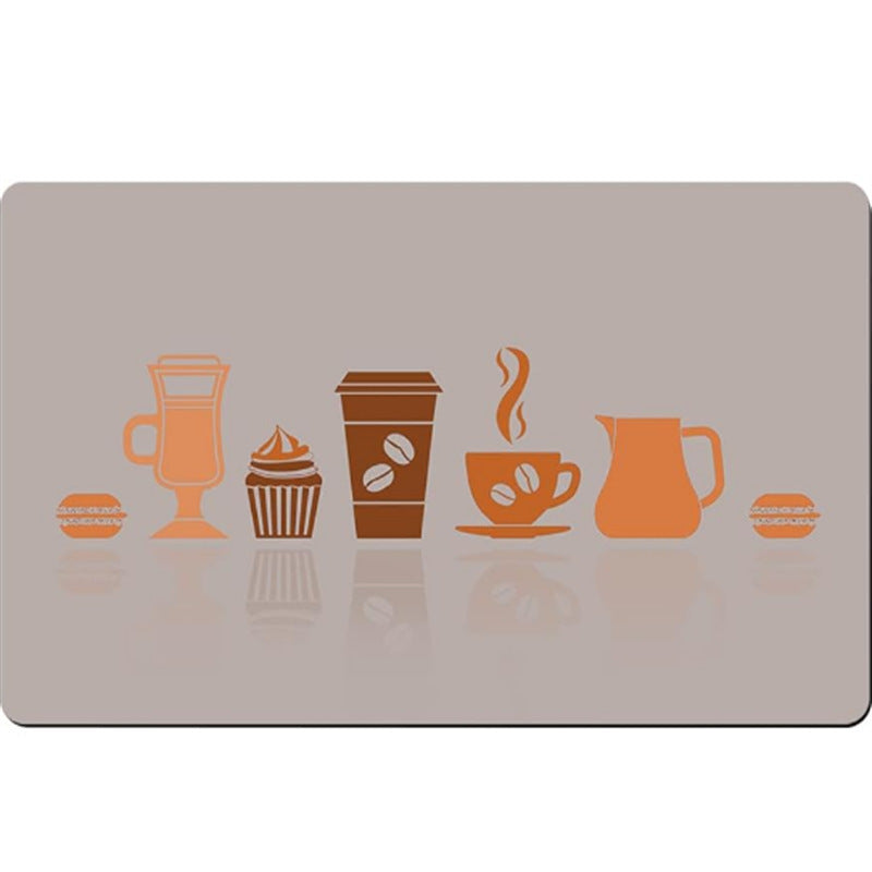 Coffee Theme Kitchen Mat