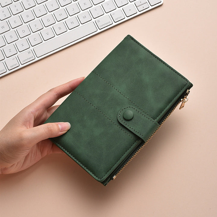 Premium Leather Zippered Journal Organizer Kalsten