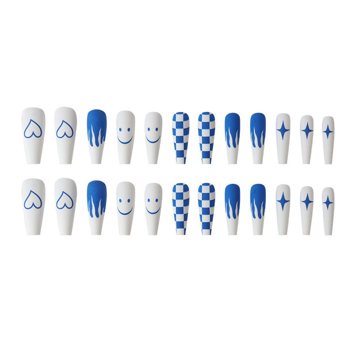 Artistic Statement Long Stiletto Press-On Nails Kalsten