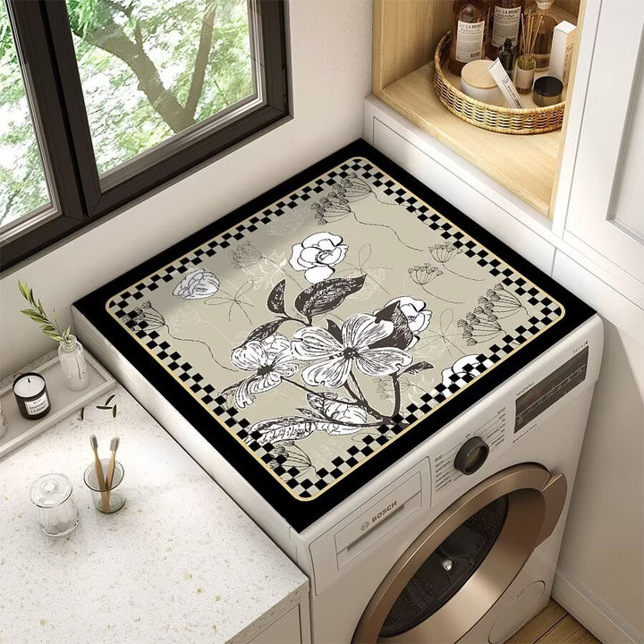 Floral Patterned Laundry Room Top Cover Kalsten