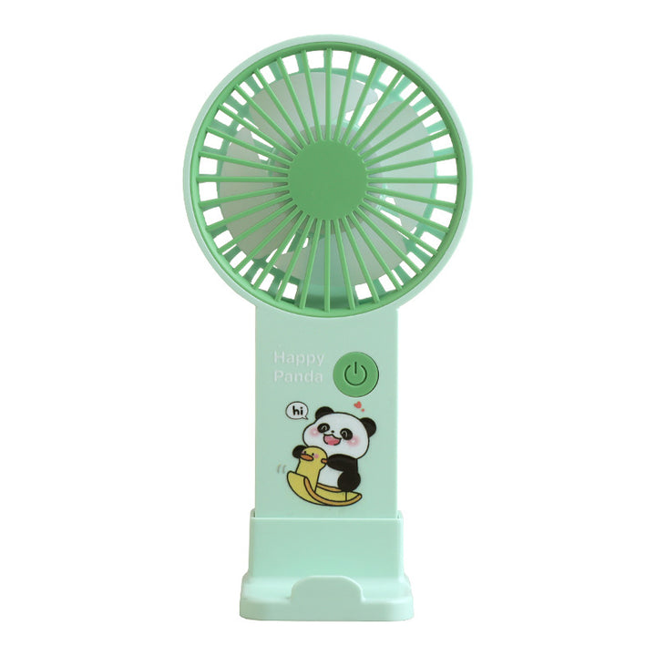 Ladies portable hand fan in playful bunny design Kalsten